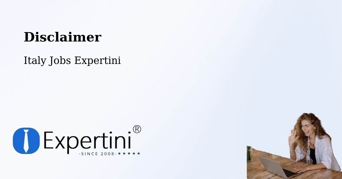 Disclaimer – Castel Mella - Italy Jobs Expertini